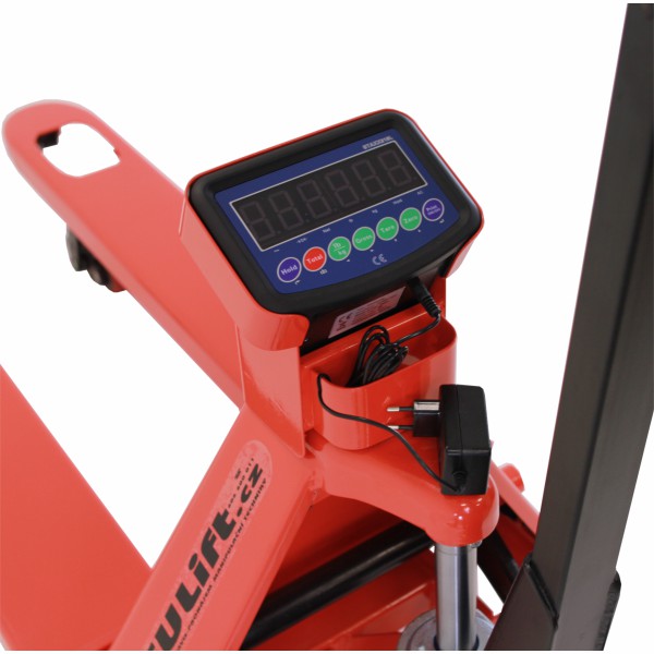 paletový vozík s váhou eulift WH-25ES