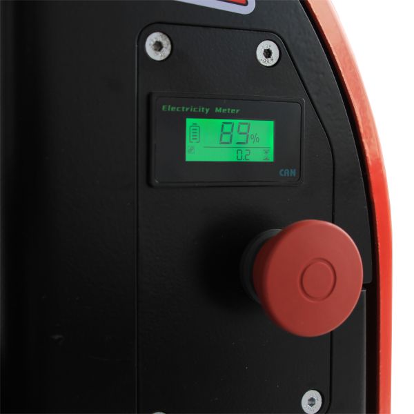 paletový vozík elektrický lithiový HELI CBD15J-LI3 displey s ukazatelem stavu baterie s kapacitou