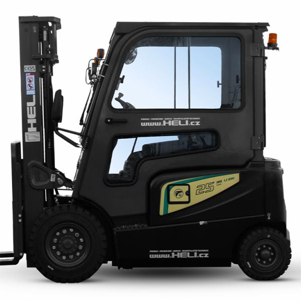 vysokozdvižný vozík elektrický čelní HELI G4-LI 2,5t black edition