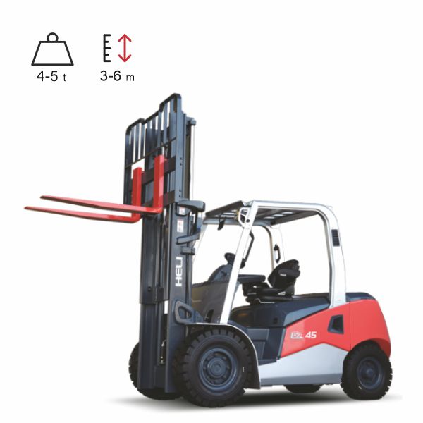 vysokozdvižné vozíky spalovací HELI PROFI G3 4-5t