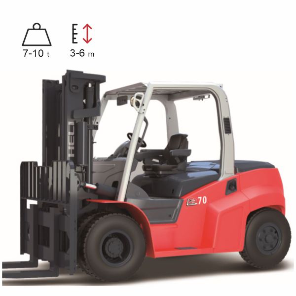 vysokozdvižné vozíky spalovací HELI PROFI G3 7-10t