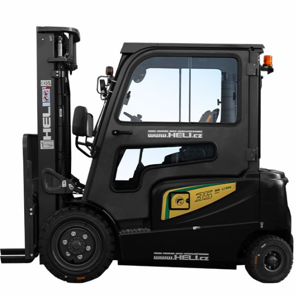 vysokozdvižný vozík čelní elektrický lithiový HELI H4-LI 3,5t BLACK EDITION