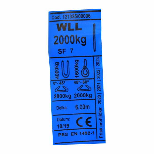 zvedací popruh OKO-OKO W30-2-6M