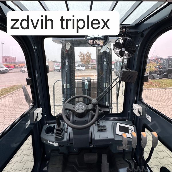 vysokozdvižný vozík elektrický čelní HELI G4-LI 1,8t black edition