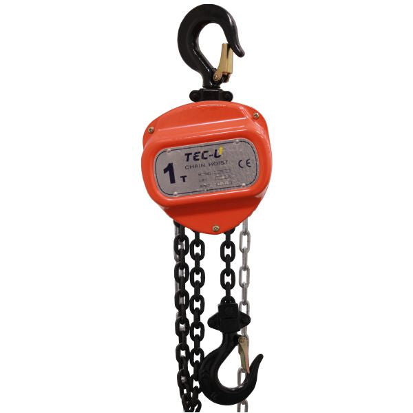 kladkostroj řetězový HSZ1x6 nosnost 1 tuny délka řetězu 6 m