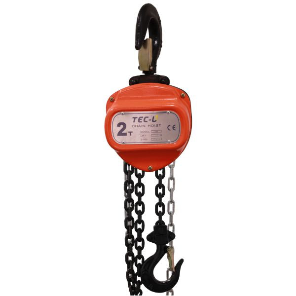 kladkostroj řetězový HSZ2x3 nosnost 2 tuny délka řetězu 3 m