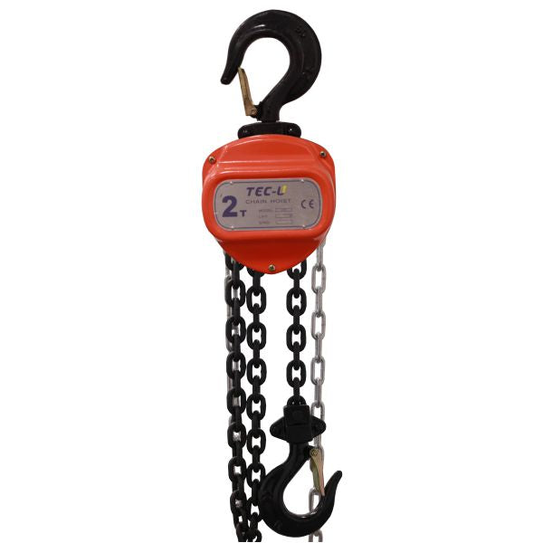 kladkostroj řetězový HSZ2x6 nosnost 2 tuny délka řetězu 6 m