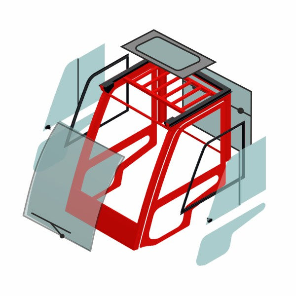 kabina k čelním vozíkům KAB40-100-1