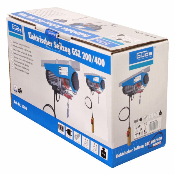 kladkostroj lanový elektrický LK200/400