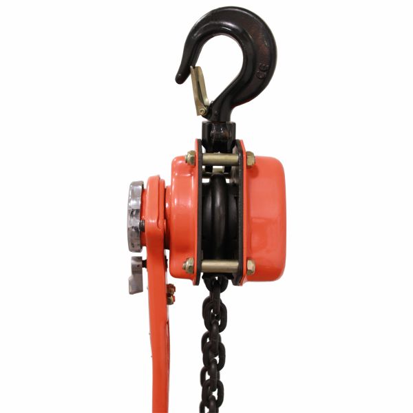 kladkostroj ráčnový HSHZ1,5x1,5 nosnost 1,5 tuny délka řetězu 1,5 m