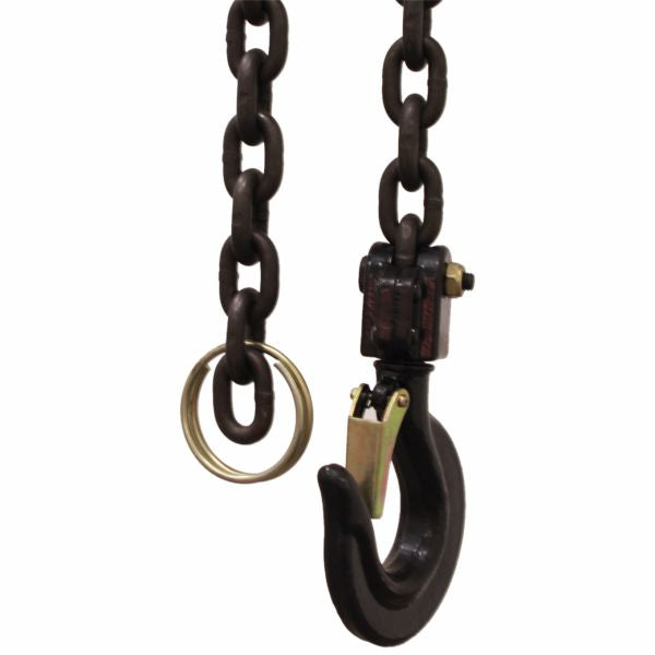 kladkostroj ráčnový HSHZ3x1,5 nosnost 3 tuny délka řetězu 1,5 m