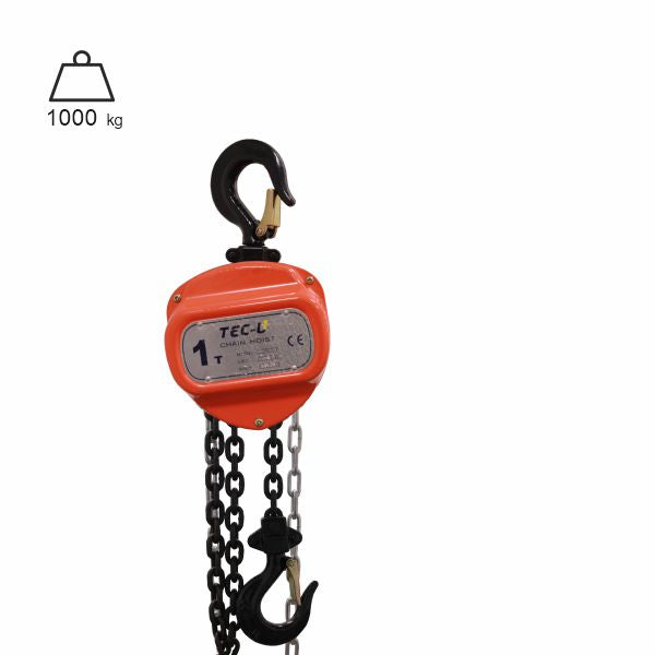 kladkostroj řetězový HSZ1x6 nosnost 1 tuny délka řetězu 6 m