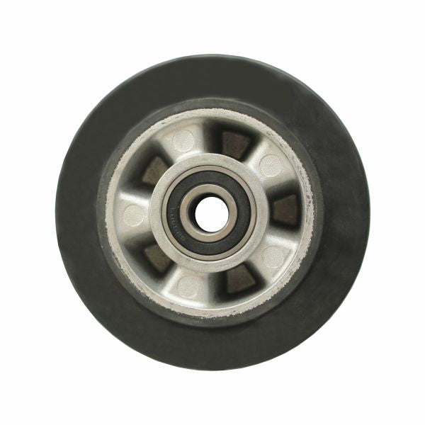 kolečko s gumovým běhounem ALG160x50 s ložisky