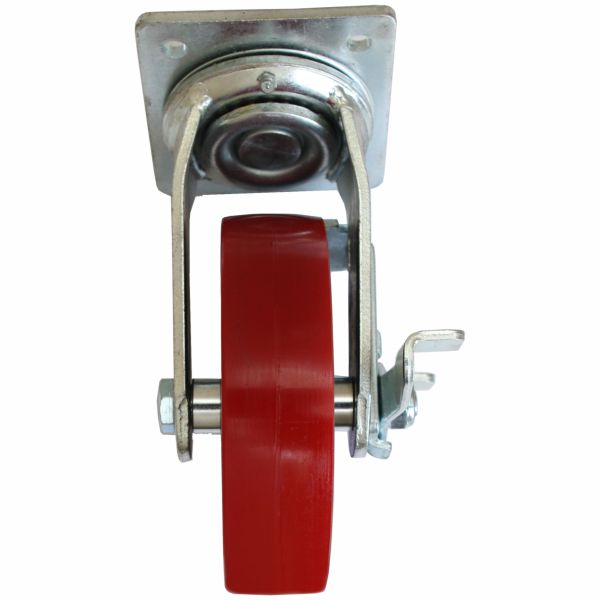 kolo polyuretanové s klecí ke zdvihacím stolům