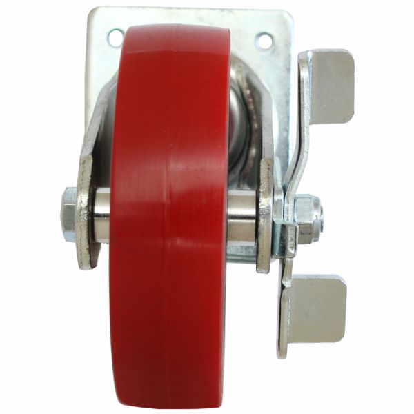 kolo polyuretanové s klecí ke zdvihacím stolům