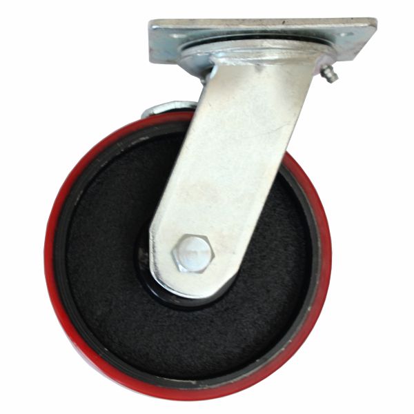 kolo polyuretanové s klecí ke zdvihacím stolům