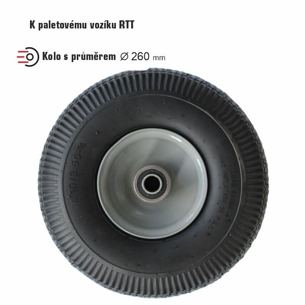 kolo řídící k paletovému vozíku terénnímu RTT