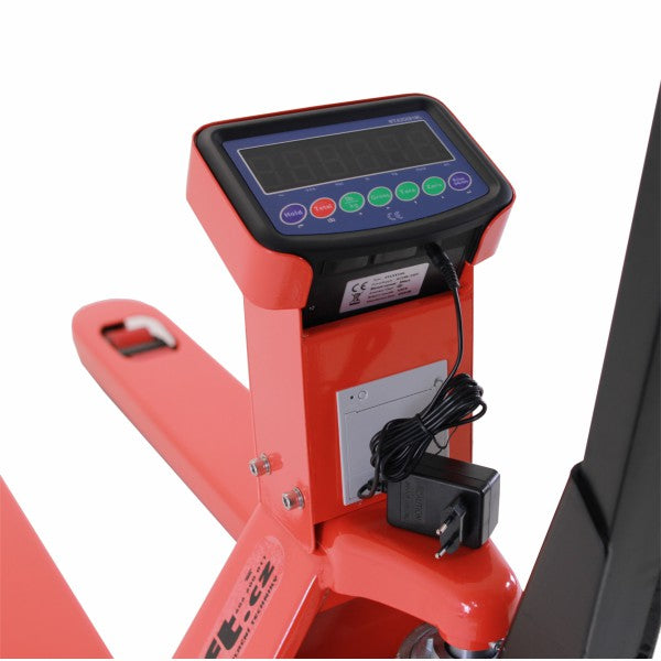 paletový vozík s váhou a tiskárnou WH-25ESP