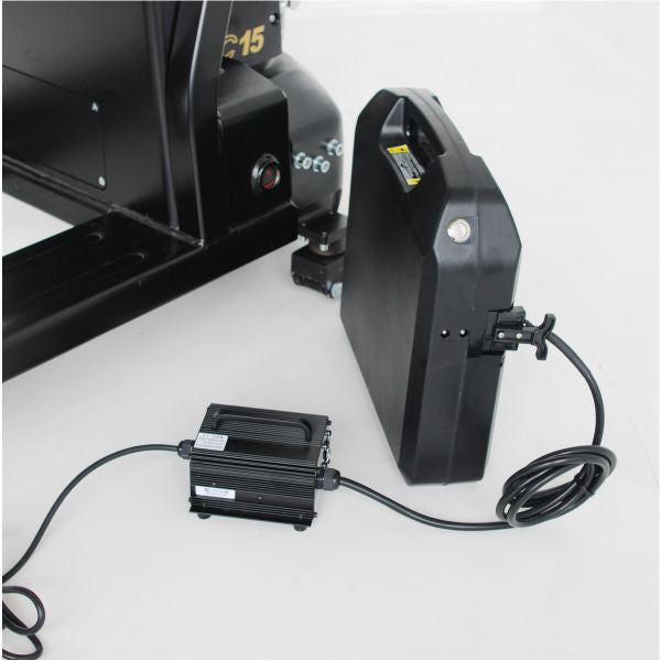 paletový vozík elektrický lithiový HELI CBD15J-LI-S black edition nabíjení s baterií mimo vozík