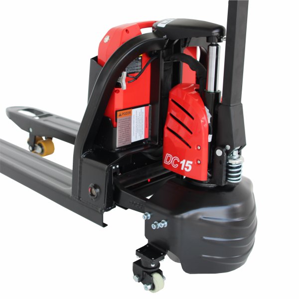 paletový vozík elektrický eko HELI CBD15J-LI-S s lithiovou baterií balanční kolečka