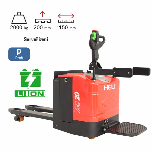 Paletový vozík CBD20EPM-LI