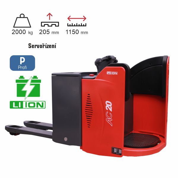 paletový vozík elektrický HELI CBD20ER-LI