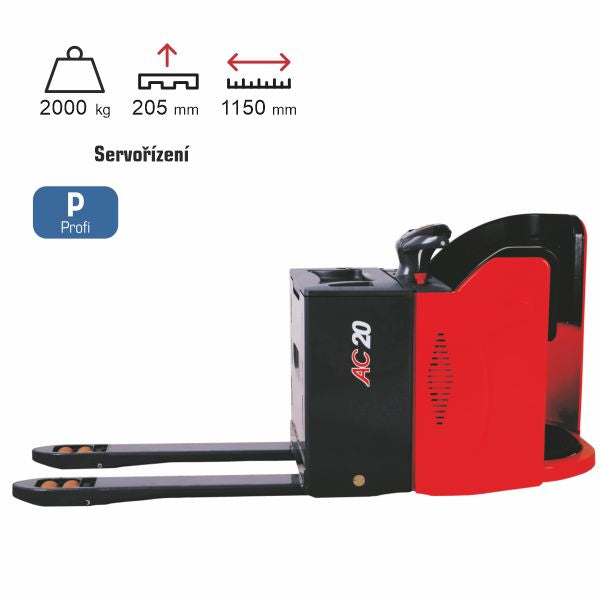 paletový vozík elektrický HELI CBD20ER