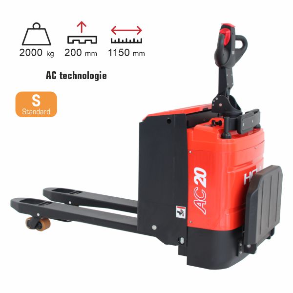 paletový vozík elektrický lithiový HELI CBD20EPMB