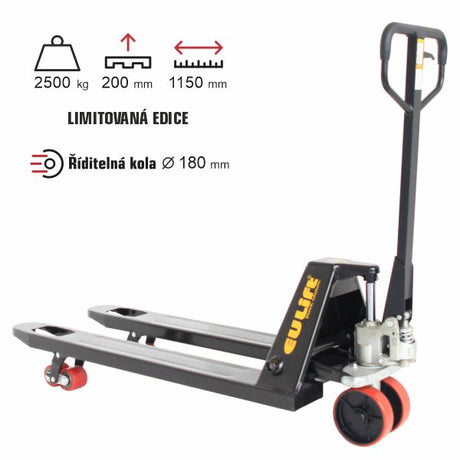 Paletový vozík standard eulift BF25 black edition