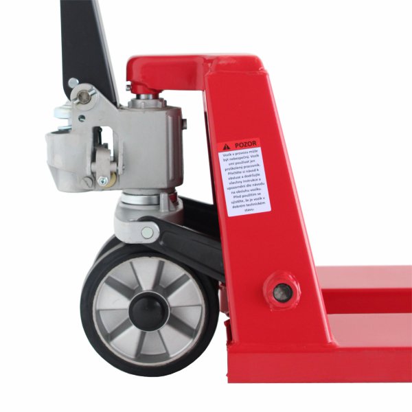 paletový vozík zúžený eulift BF450 rejdová kola