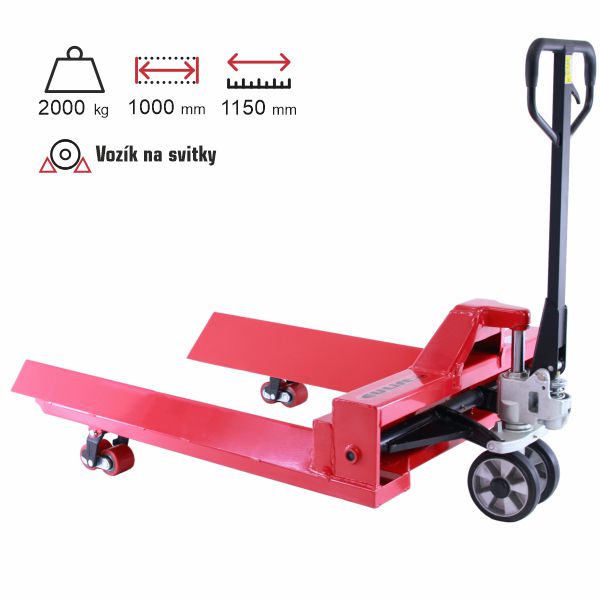paletový vozík na svitky eulift BFR1000