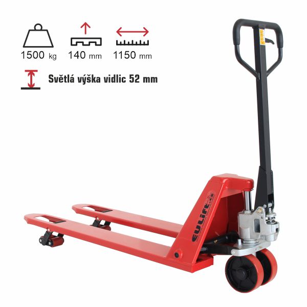 paletový vozík snížený eulift BFL15