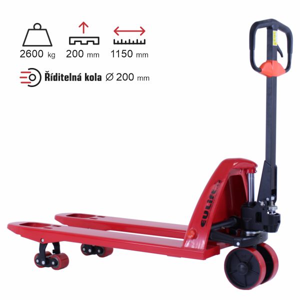paletový vozík standard eulift GT26