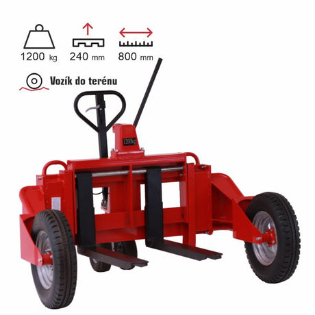 paletový vozík terénní eulift RTT