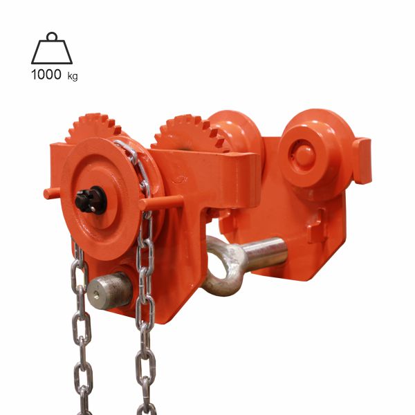 pojezdová kočka GT1x3 nosnost 1 tuna 3 m