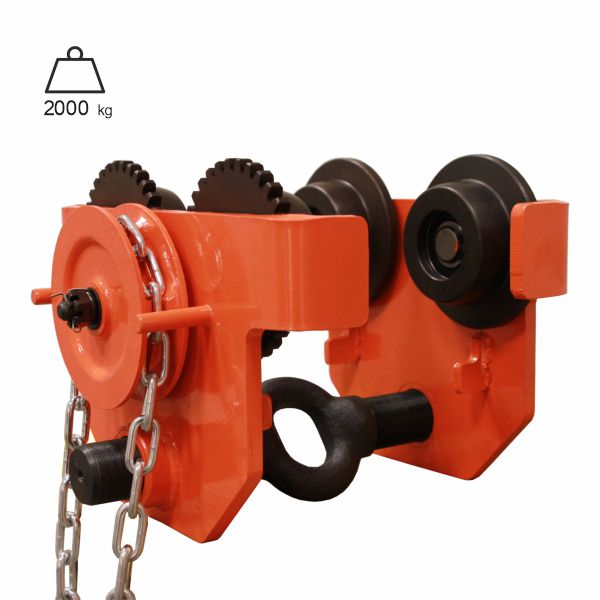 pojezdová kočka GT2x6 nosnost 2 tuny 6 m