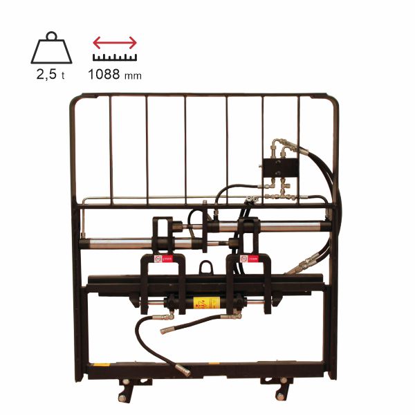 pozicionér vidlic k čelnímu vozíku 2500kg větší