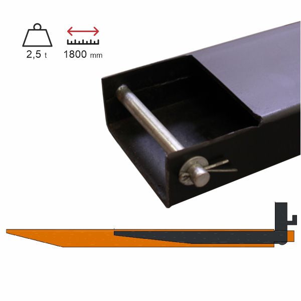 prodloužení vidlic HCT 2,5t a 1800 mm