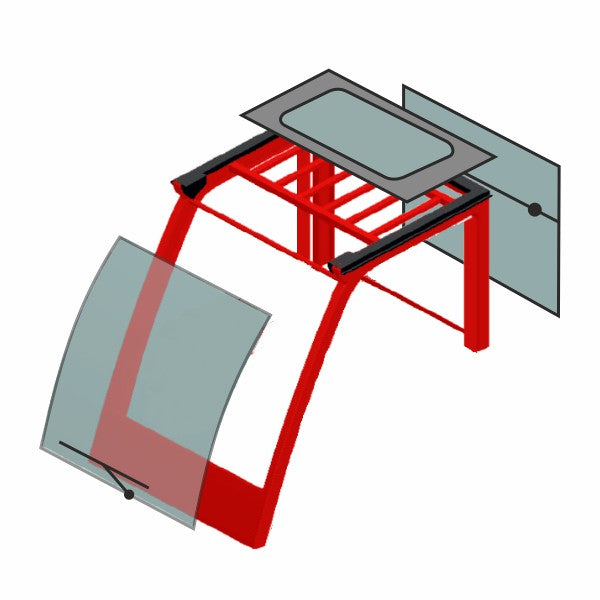 kabina k čelním vozíkům KAB15-100-2
