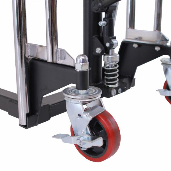 vysokozdvižný vozík manuální eulift PS0415 řídící kolo s aretační brzdou