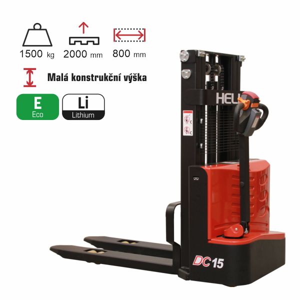 vysokozdvižný vozík CDD1520J-LI