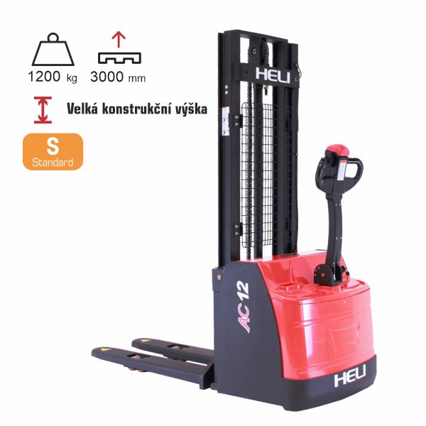vysokozdvižný vozík elektrický standard HELI CDD1230EL