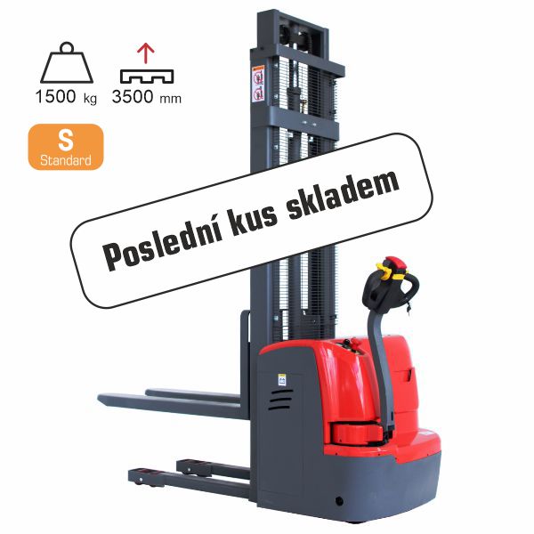vysokozdvižný vozík elektrický standard CDD1535R