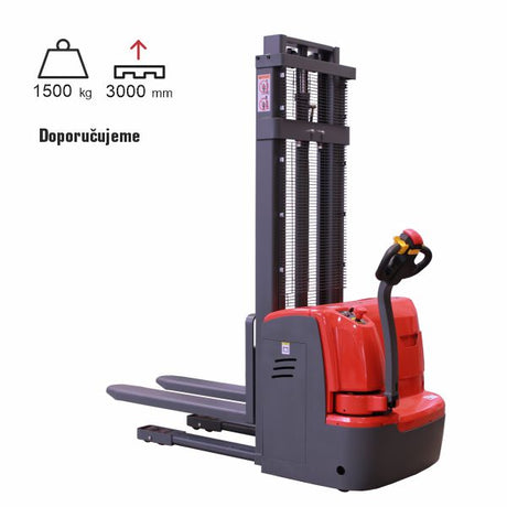 vysokozdvižný vozík elektrický standard HELI CDD1530R