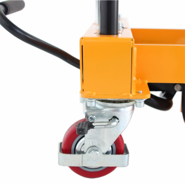 zdvihací stůl eulift PCR200 nízká světlá výška stolu kolečko s aretační brzdou