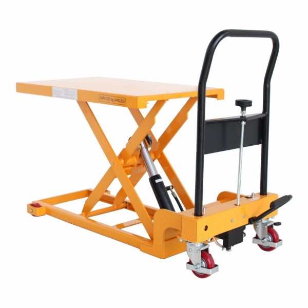 zdvihací stůl eulift PCR200 nízká světlá výška stolu