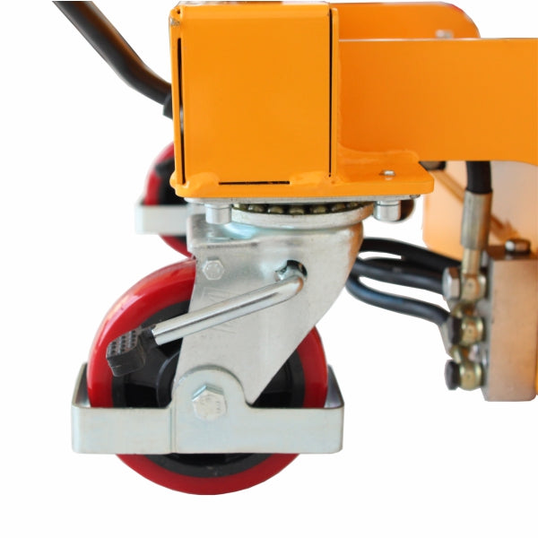 zdvihací stůl eulift PCR400 kolečko s aretační brzdou