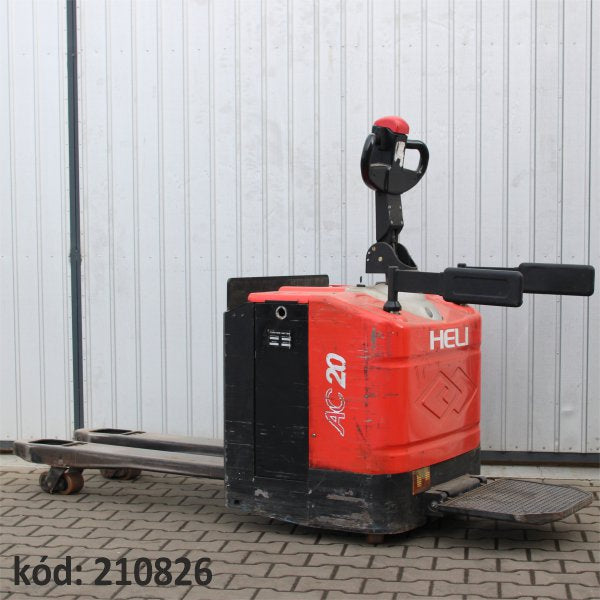 bazarový paletový vozík elektrický CBD20EPM 210826