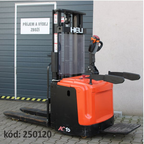 Vysokozdvižný vozík elektrický HELI CDD1525JS-LI bazarový