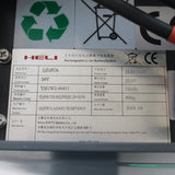 paletový vozík elektrický HELI CBD20C2_LIH štítek baterie